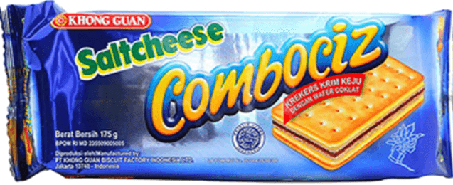 KG SALTCHEESE COMBOCIZ BISCUIT 175G