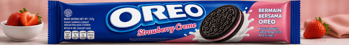 Oreo Biscuit Strawberry