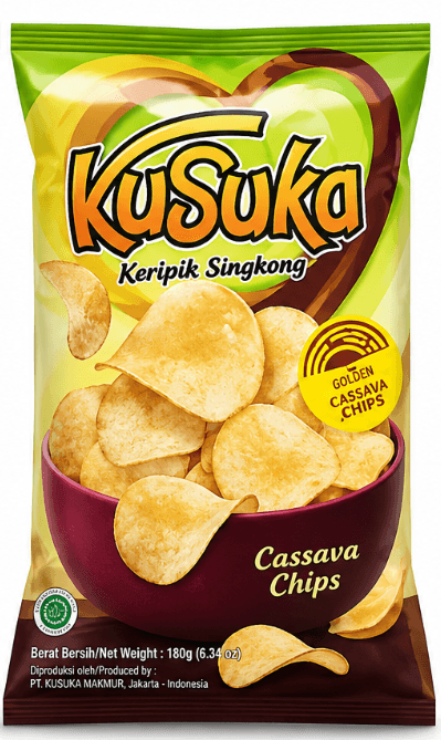 KUSUKA CHIPS CHEESE BURGER