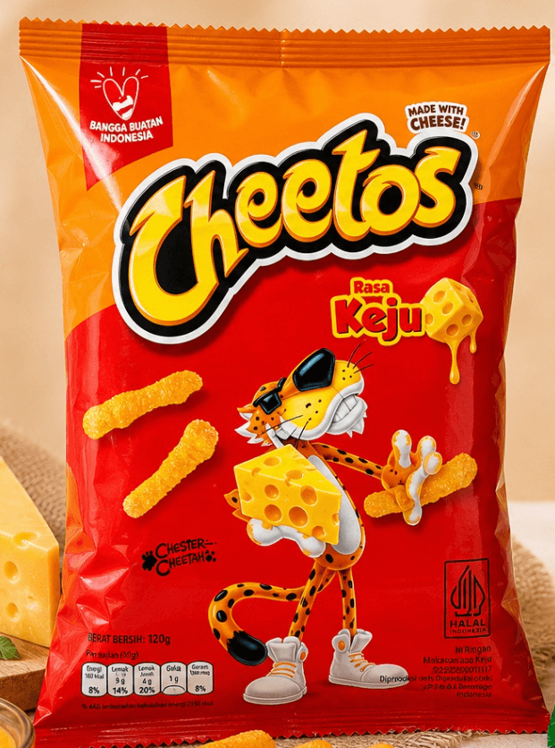 CHEETOS SNACK CHEESE 14 X 120G