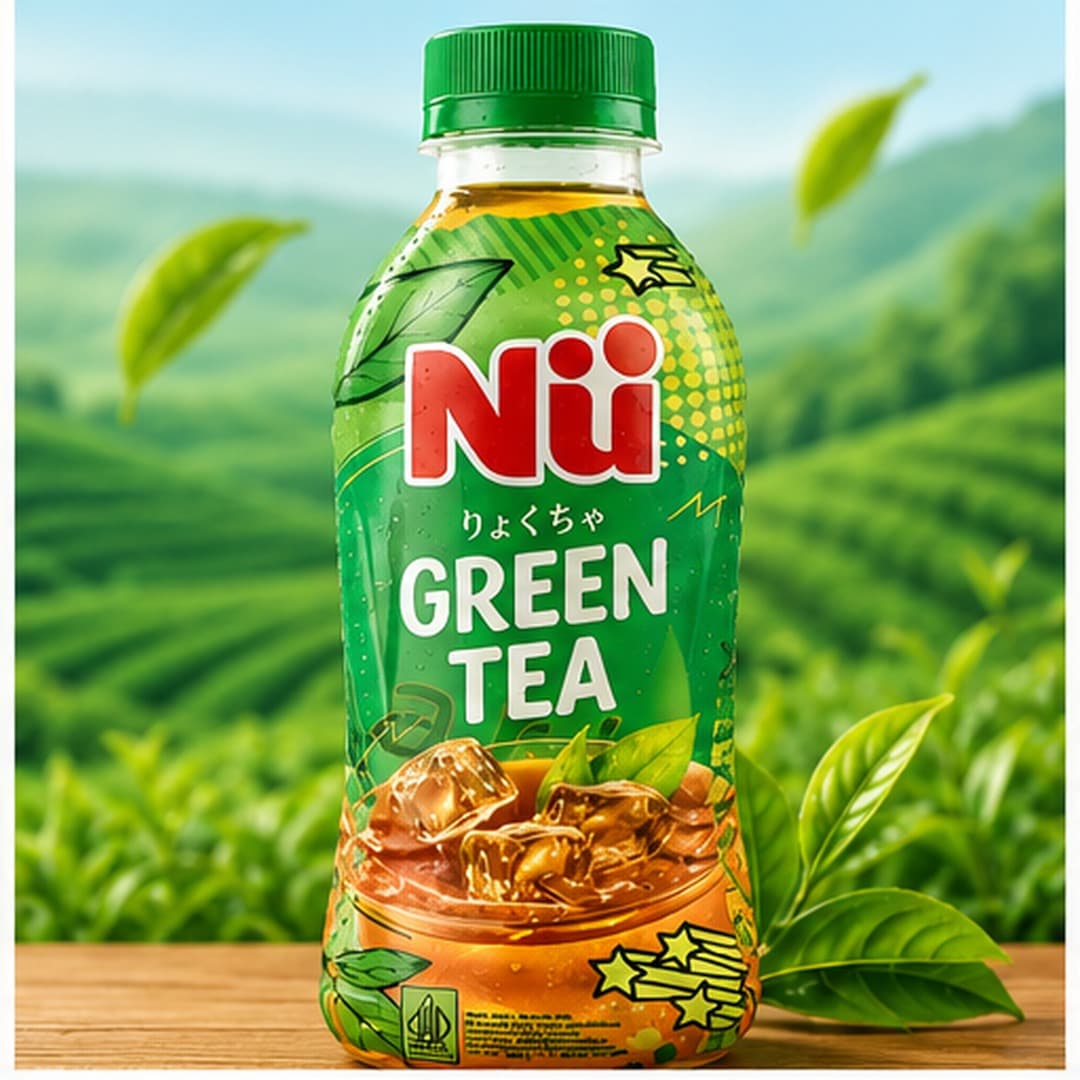 NU GREEN TEA ORIGINAL 330ML