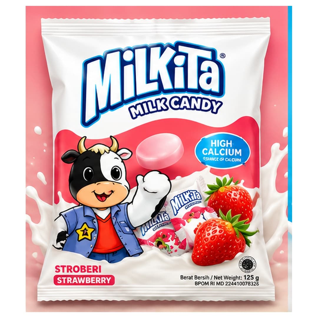 MILKITA CANDY STRAWBERRY