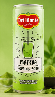 DELMONTE BOBA MATCHA
