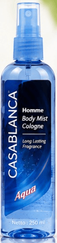 CASABLANCA B/MIST SPRAY AQUA/BLUE