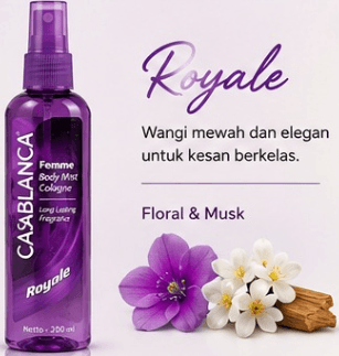 CASABLANCA B/MIST SPRAY ROYAL/DARK PURPLE
