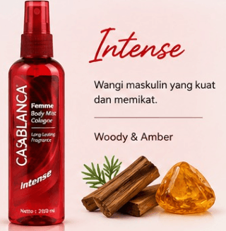 CASABLANCA B/MIST SPRAY INTENSE/RED