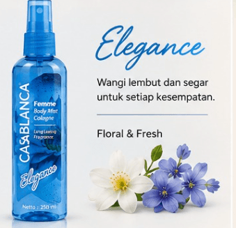 CASABLANCA B/MIST SPRAY ELEGANCE/LIGHT BLUE