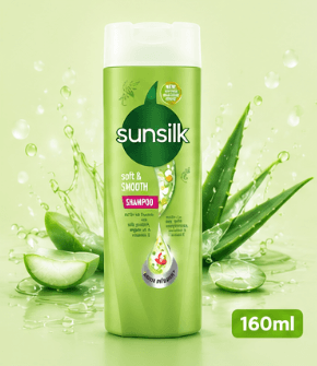 SUNSILK SHP GREEN 160ML