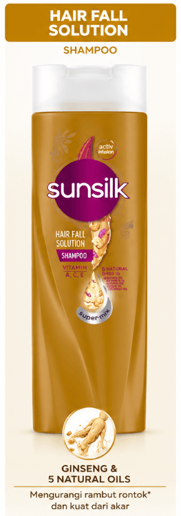 SUNSILK SHP BROWN 300ML