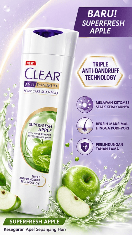 CLEAR SHP SUPERFRESH APPLE 300ML