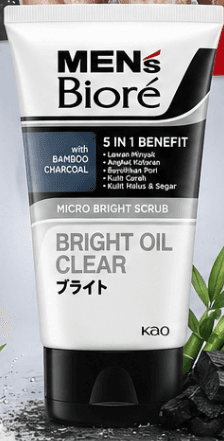 BIORE MEN FOAM BRIGHT OIL CLEAR