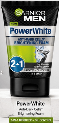 GNE MEN FOAM POWER WH BRIGHTENING