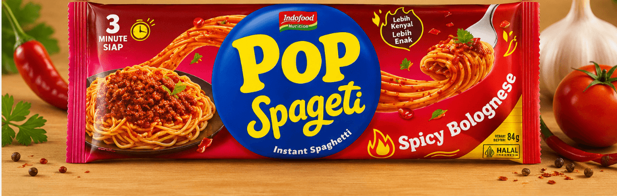 POP SPAGETI SPICY BOLOGNESE