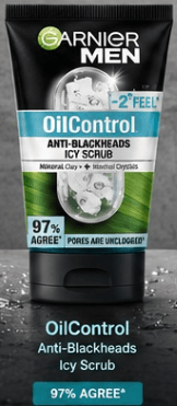 GNR MEN OC ANTI BLACKHEADS ICY SRCUB FOAM