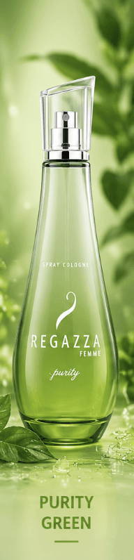 REGAZZA COLOGNE SPRAY-PURITY/GREEN