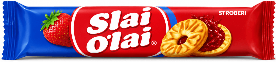 SLAI OLAI BISKUIT STRAWBERRY