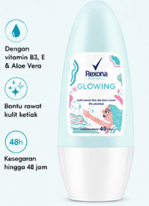 REXONA(W)R/ON GLOWING
