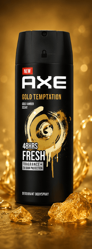 AXE MEN SPRAY GOLD TEMPTATION