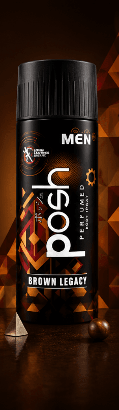 POSH MEN SPRAY COOL BROWN LEGACY