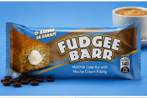 FUDGEE BARR MOCHA 10'S