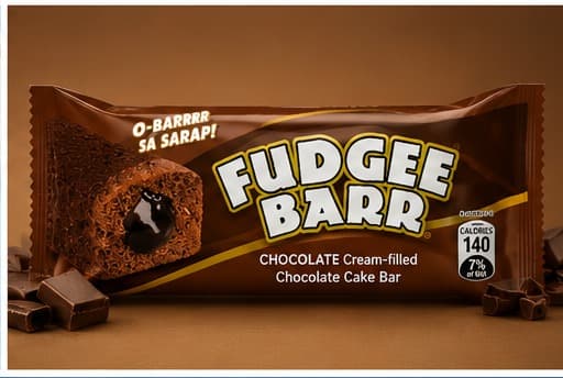 FUDGEE BARR COKLAT 10'S