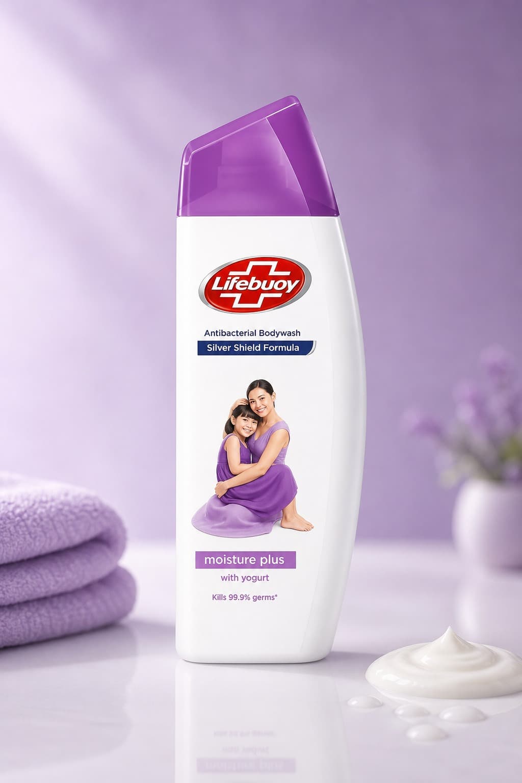 LIFEBUOY B/WASH-MOISTURE PLUS/PURPLE