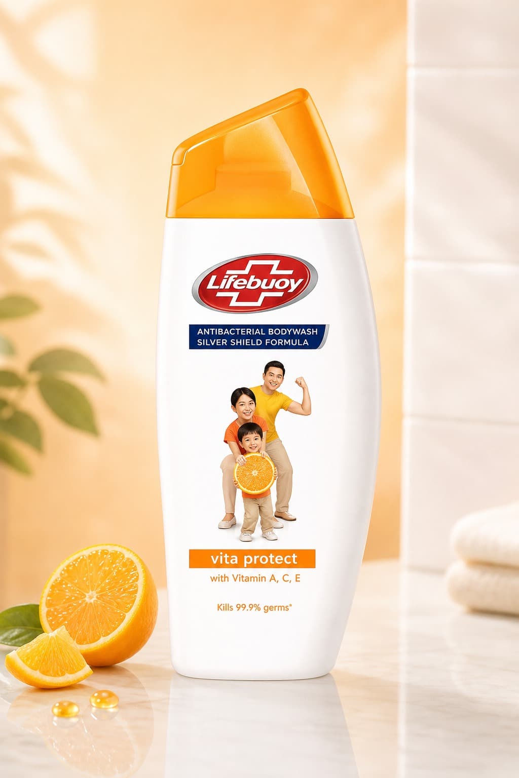 LIFEBUOY BODY WASH COOL FRESH (Orange)