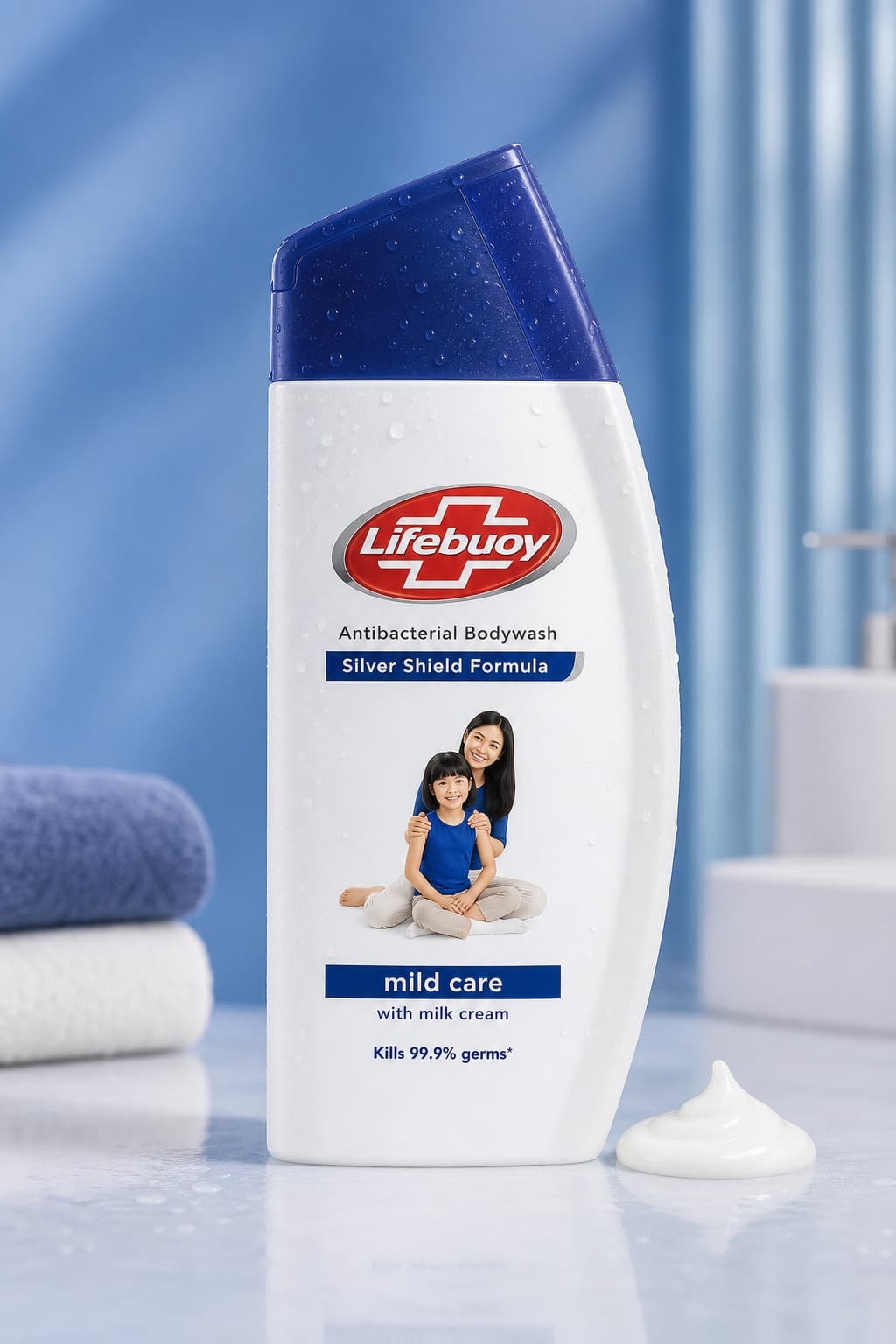 LIFEBUOY BODY WASH MILD CARE (D/BLUE)