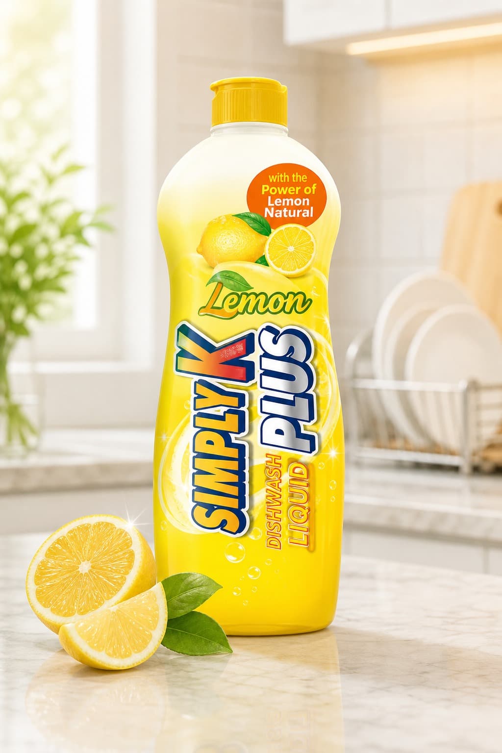 Simply K Plus Dish Wash - Lemon