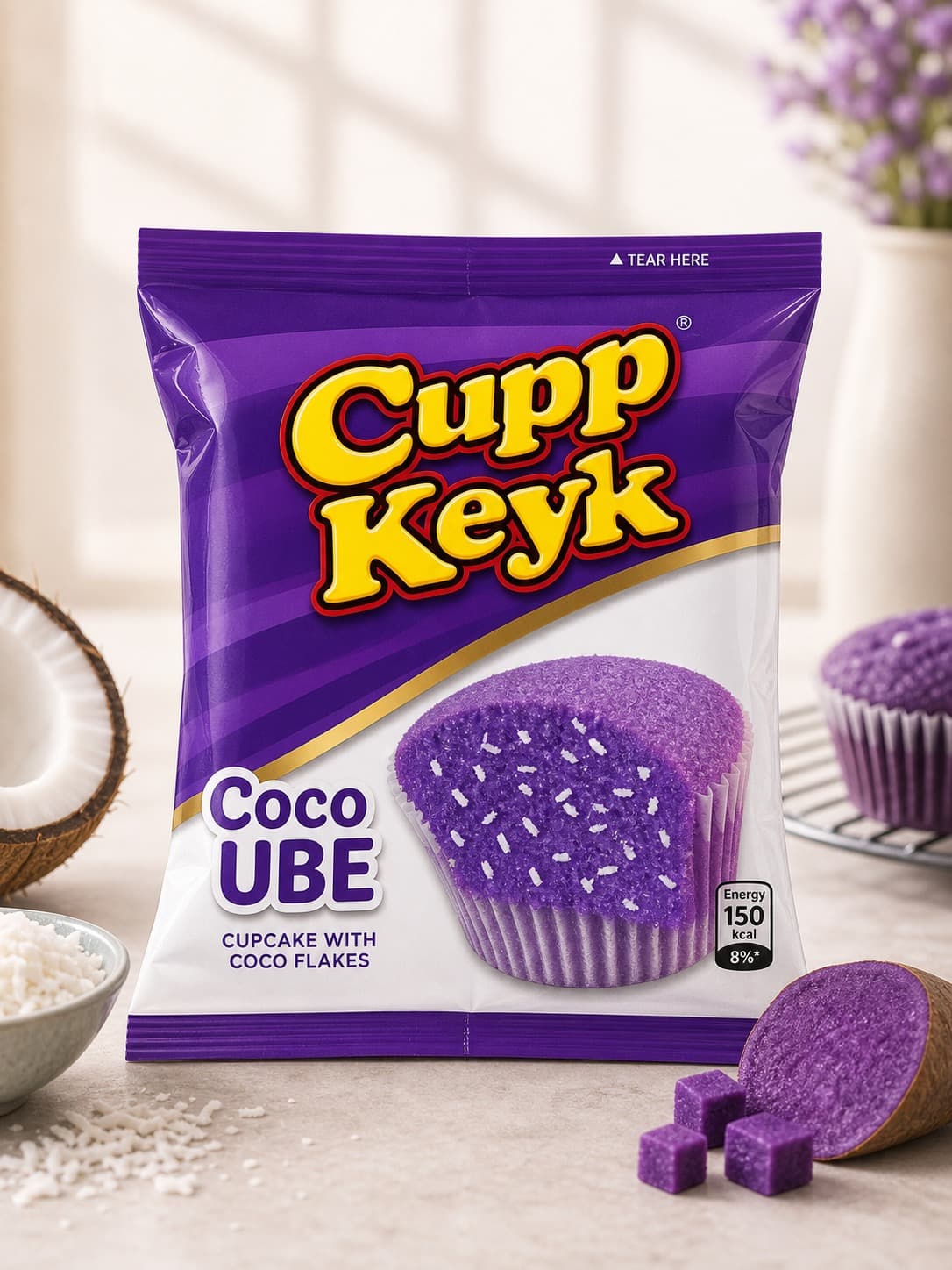 CUPP KEYK COCO UBE CAKE