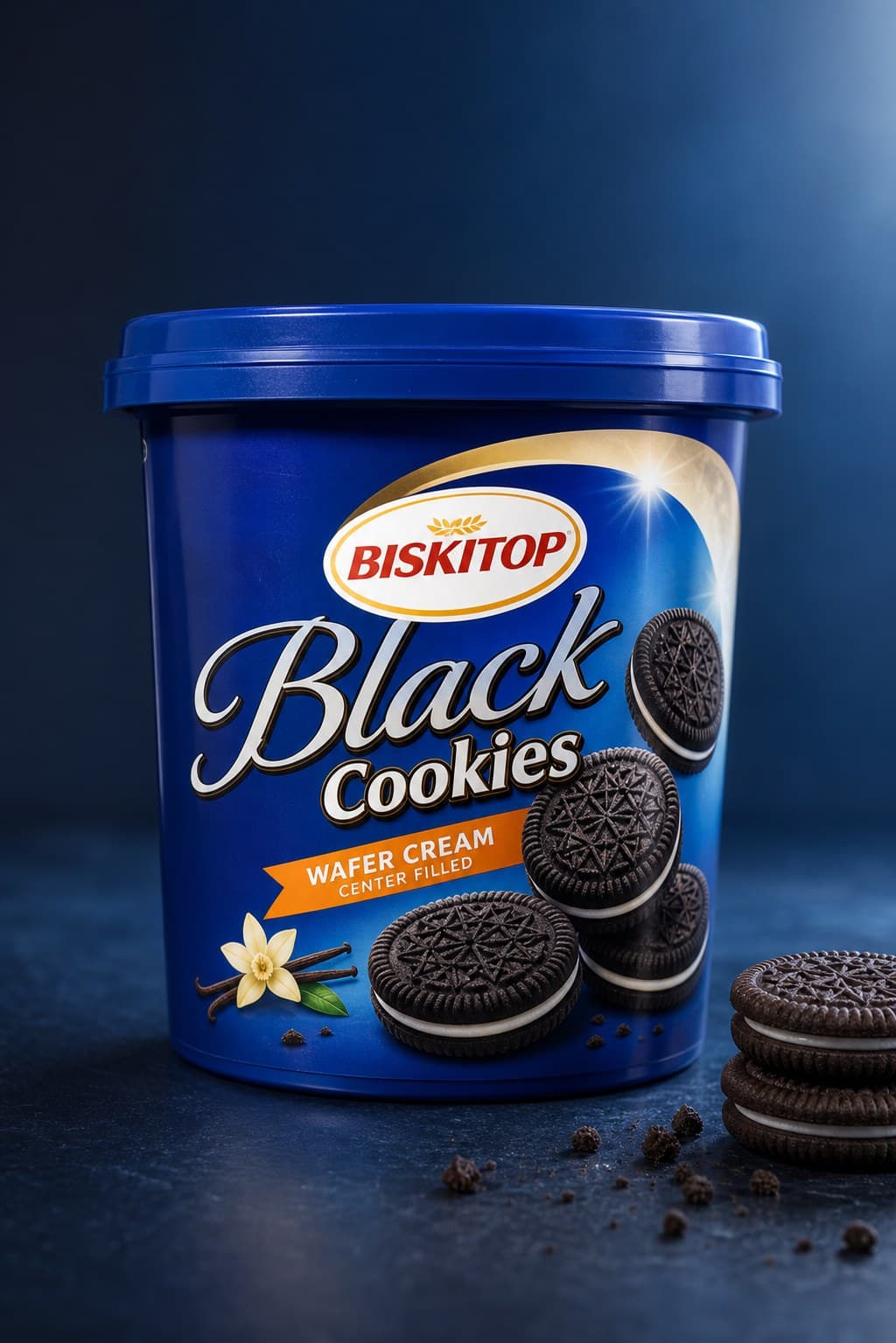 BISKITOP BISKUIT BLACK COOKIES 400G