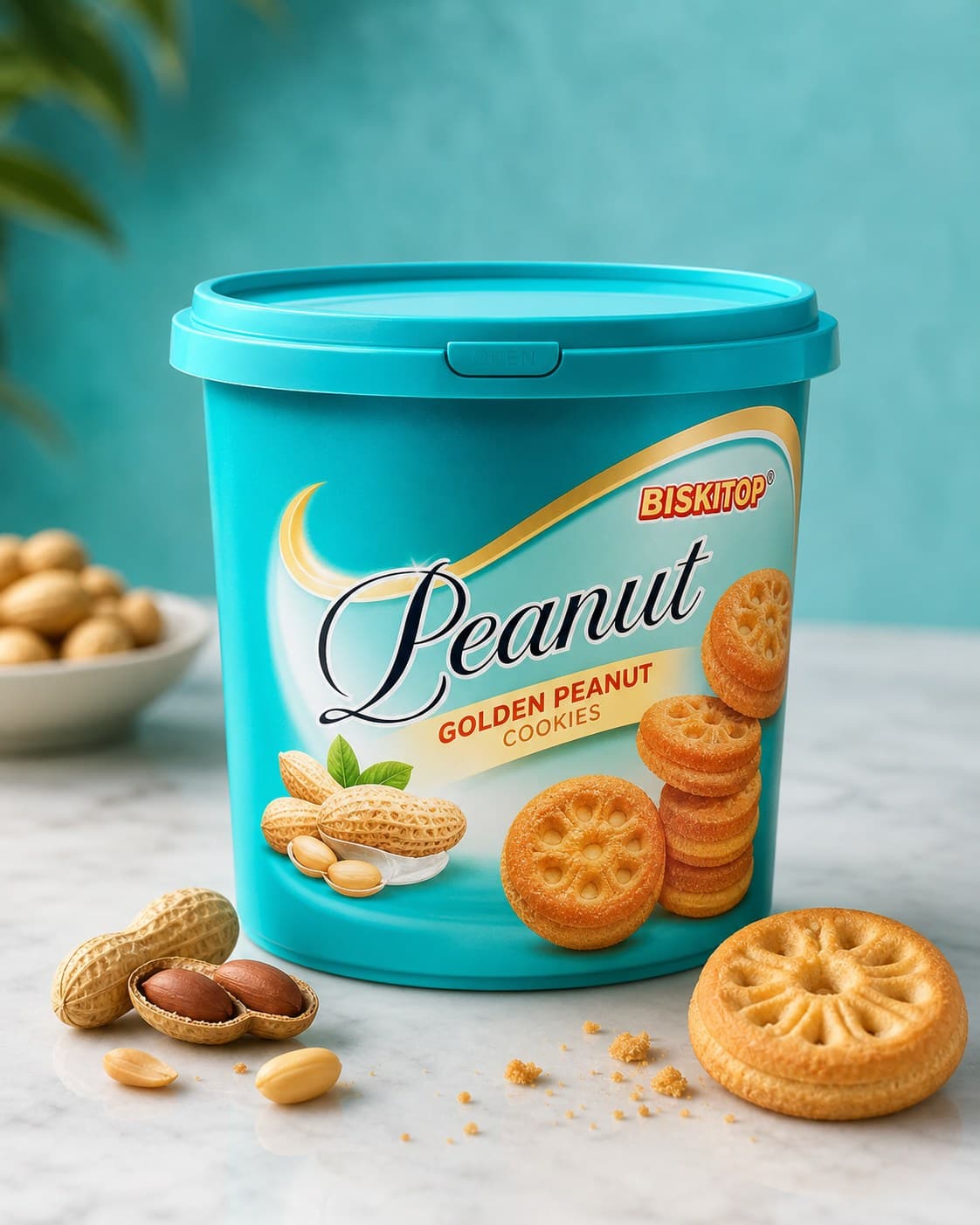 BISKITOP BISKUIT PEANUT 400G