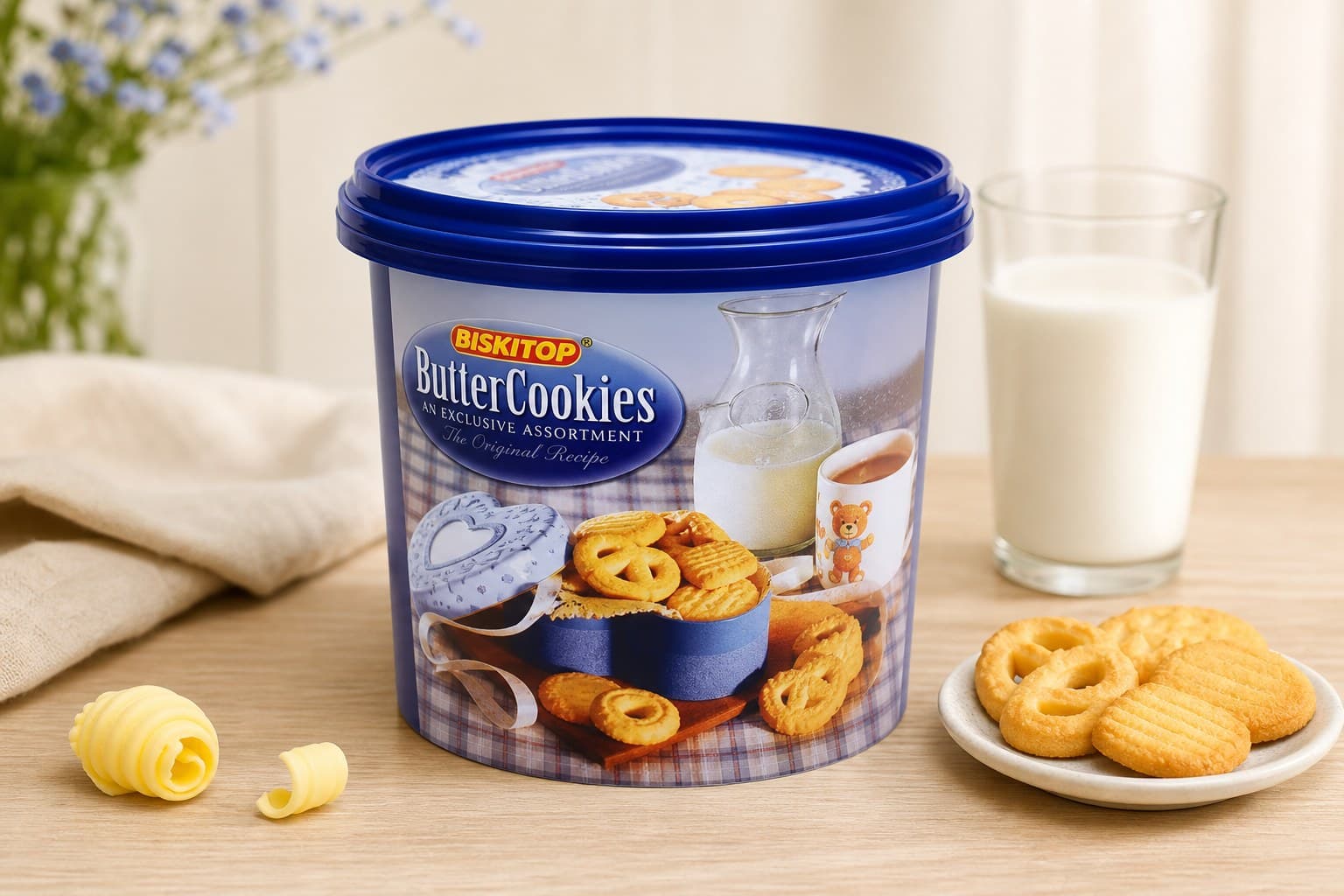 BISKITOP BISKUIT BUTTER COOKIES 400G
