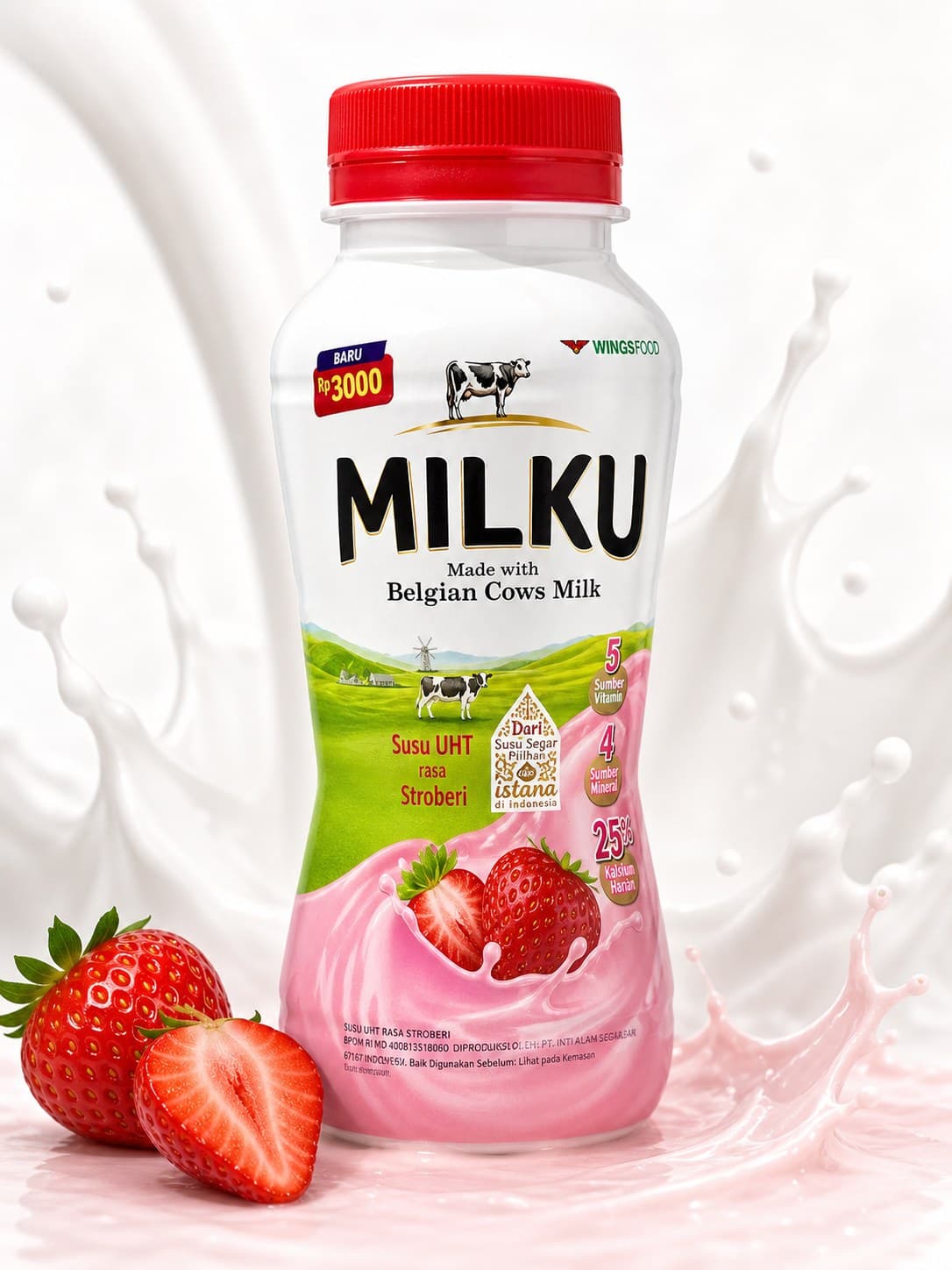 Milku Uht Strawberry