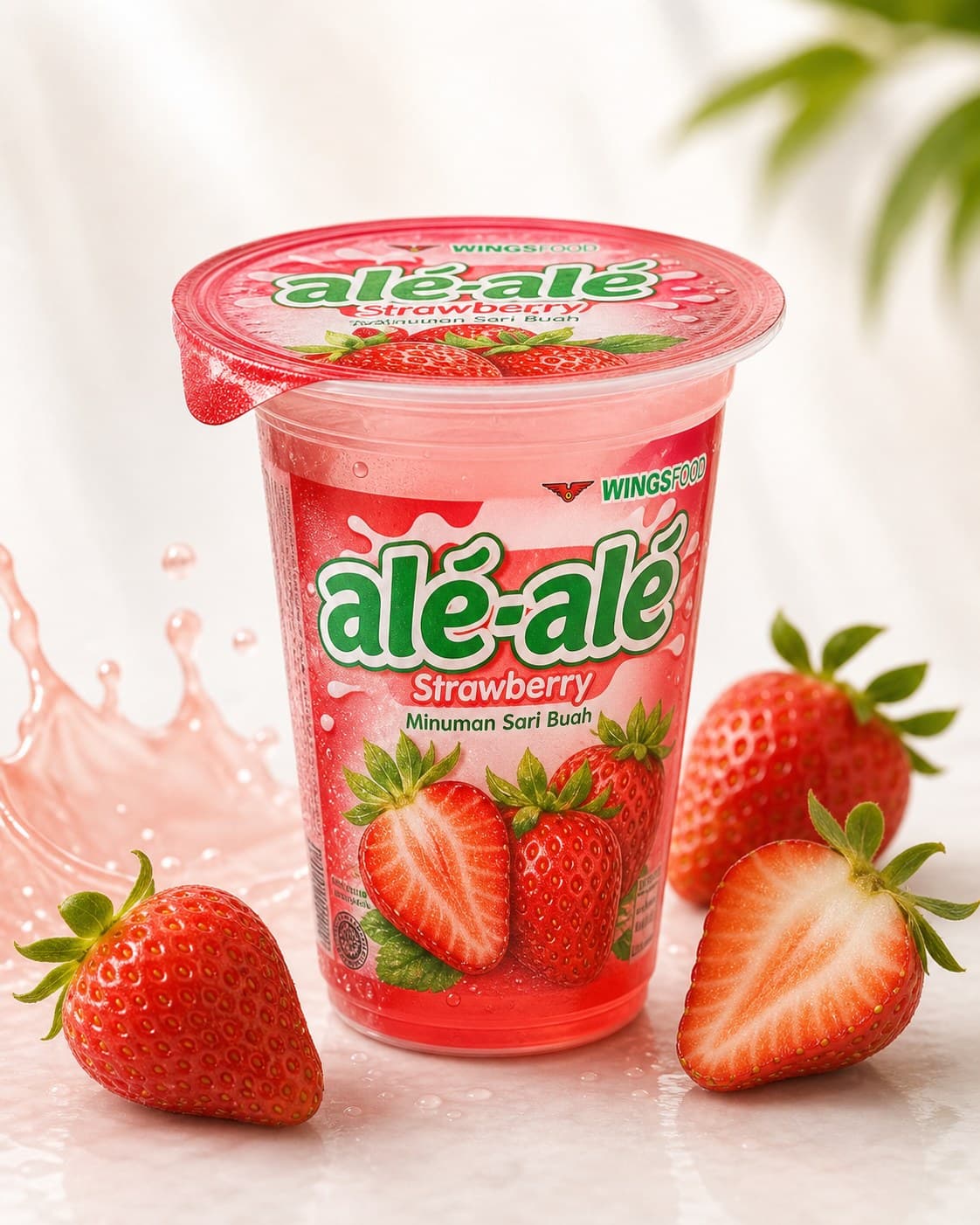 ALE ALE DRINK STRAWBERRY